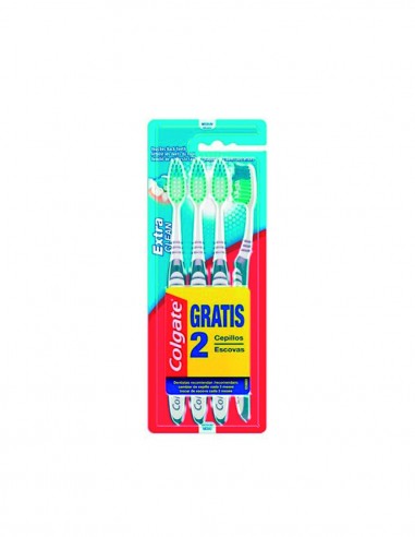 Cepillo dental Extra clean (4 ud)-Cepillos de dientes