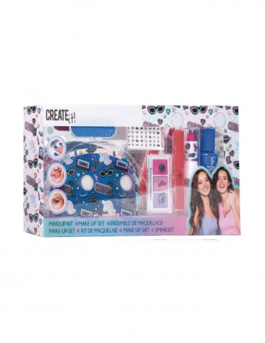 Makeup gag with makeup gift set-Paletas y estuches