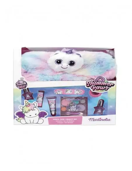 Shimmer Paws Furry Pencil Case & Beauty Set