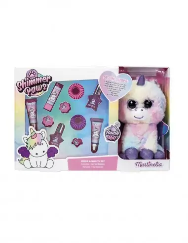 Shimmer Paws Teddy & Beauty Set-Estuches Infantiles
