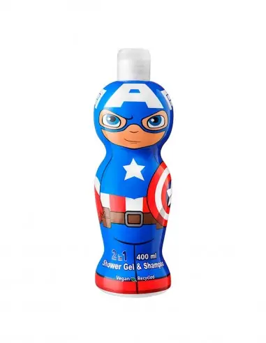 Gel y champú Capitán América-CUERPO Y BAÑO