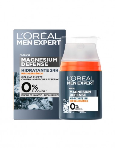 Magnesium crema hidratante hopoalergénica-Tratamiento Facial Hombre
