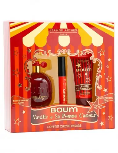 Boum Vanille & Sa Pomme d'amour ep100+lipgloss+body lotion-Estuches de Mujer