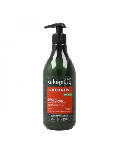Champú Keratina revitalizante-Xampú cabells secs i fets malbé